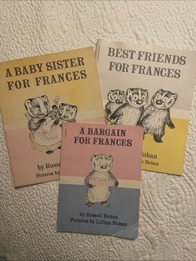 3 Book 1st edition: A Baby Sister for Frances, Best Friends for Frances